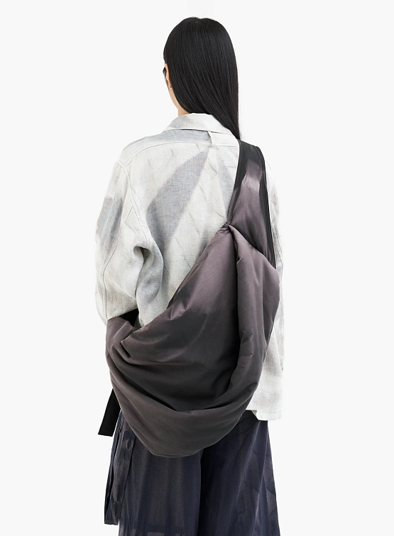 Сумка JIYONGKIM Sun-Bleached Draped Shoulder Black