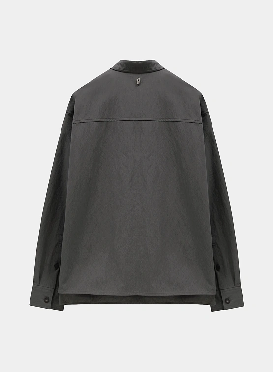 Рубашка LE17SEPTEMBRE Double Layered Relaxed Black