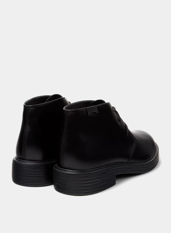 Полуботинки Camper Dean Leather Ankle Boots Black