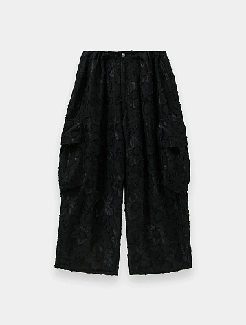 Брюки Collina Strada Pleated Cargo Black