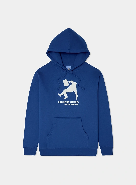 Худи KidSuper Get Up, Get Goin' Hoodie Royal Blue