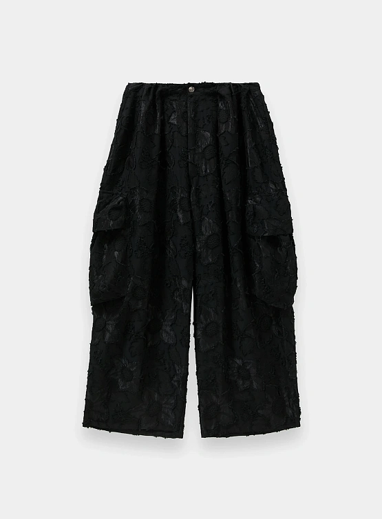 Брюки Collina Strada Pleated Cargo Black