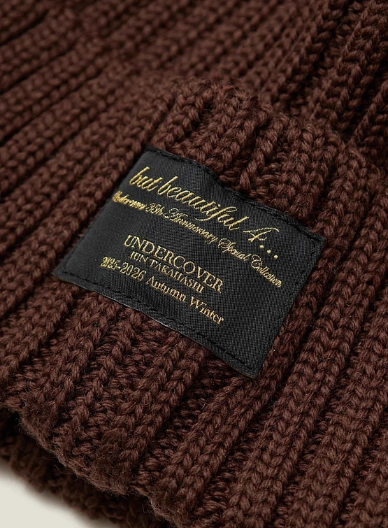 Шапка UNDERCOVER Wool Rib Brown