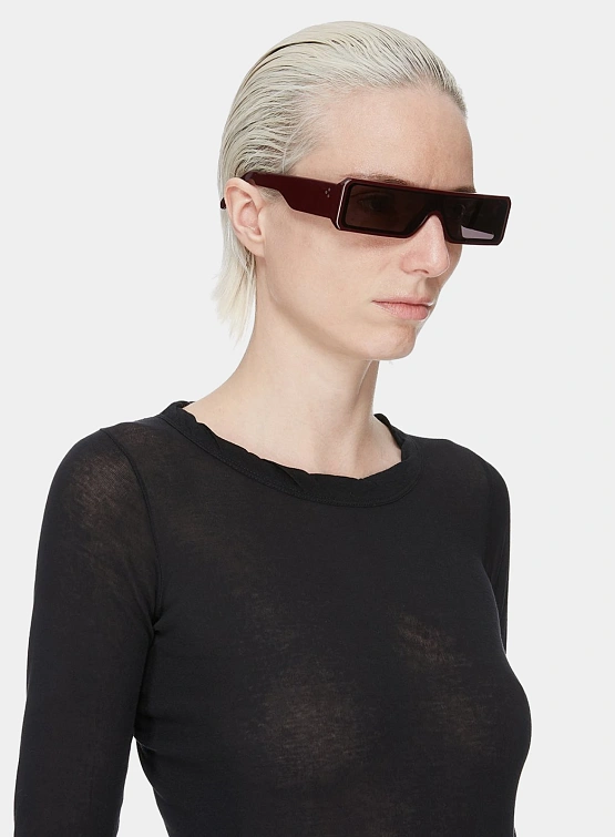Очки RICK OWENS DRKSHDW Gethshades Mahogany/Black