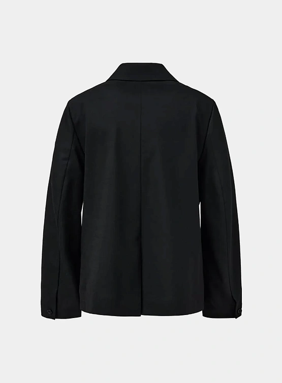 Пиджак AMOMENTO Oversized Wool Jacket Black