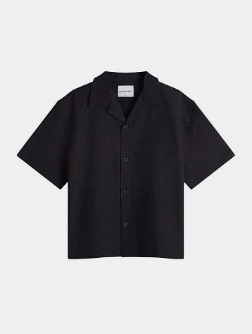 Рубашка MKI MIYUKI ZOKU Seersucker Vacation Black