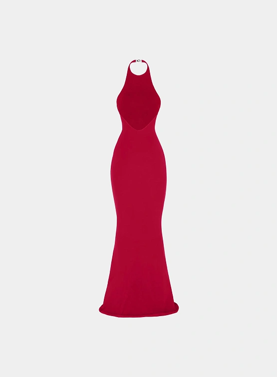 Женское платье XSAI Apron Dress 02 Carmine