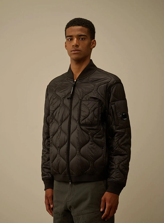 Стеганая куртка C.P. Company Liner Bomber Padded Black