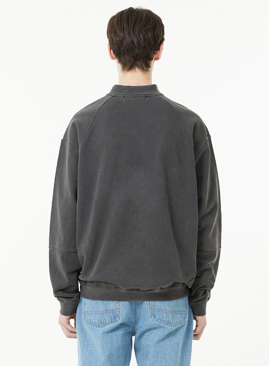 Свитшот LMC Overdyed Gothic Oval Collar Black