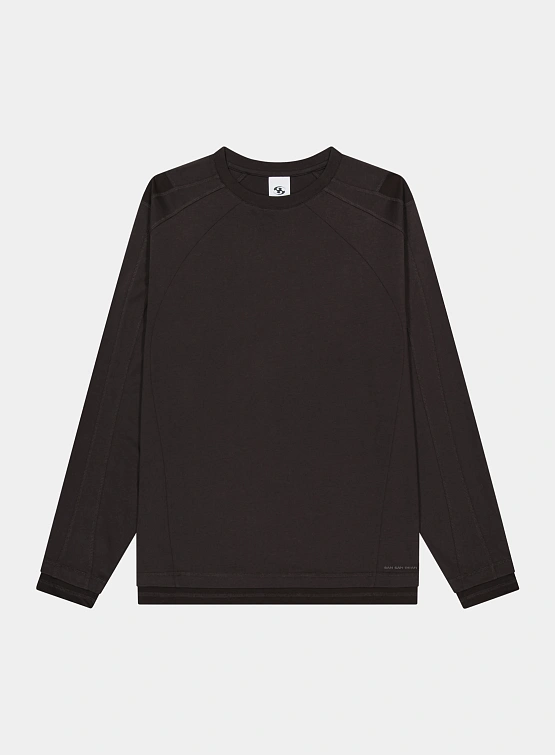 Лонгслив SAN SAN GEAR Mesh Paneled L/S Dark Brown