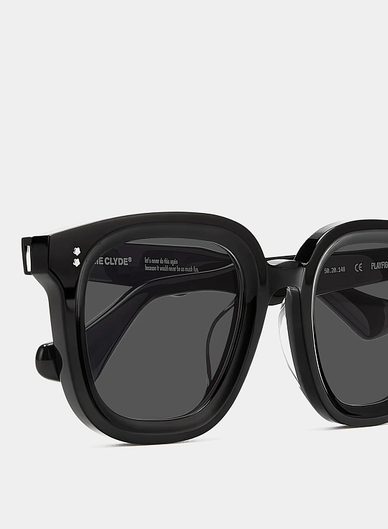 Очки Bonnie Clyde Playfight Black & Black Lens