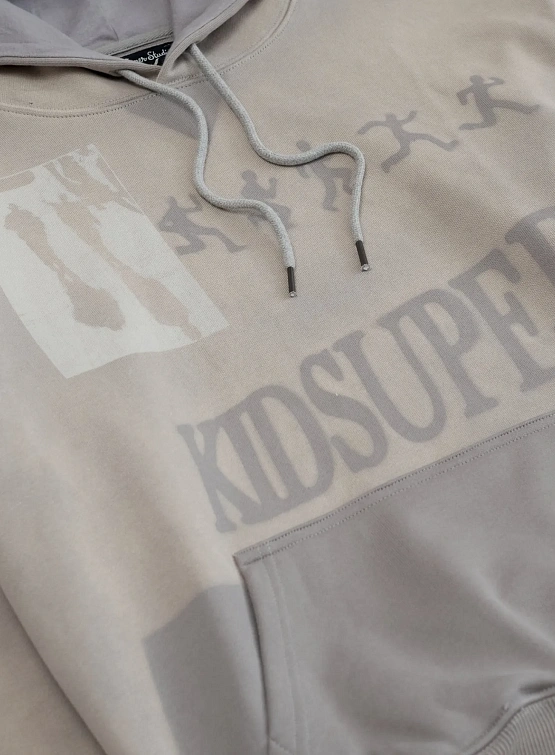 Худи KidSuper Sun Faded Grey