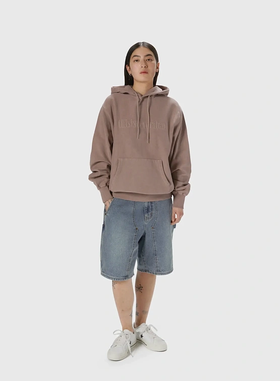 Шорты thisisneverthat Denim Carpenter Short Washed Blue