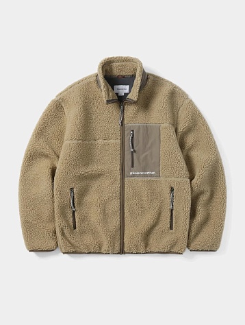 Куртка thisisneverthat Sherpa Fleece Jacket Beige