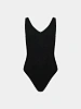 Женское боди entire studios V Neck Bodysuit Soot