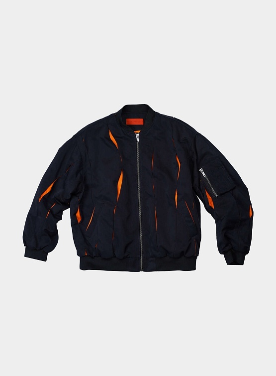 Бомбер Red September Black/Orange