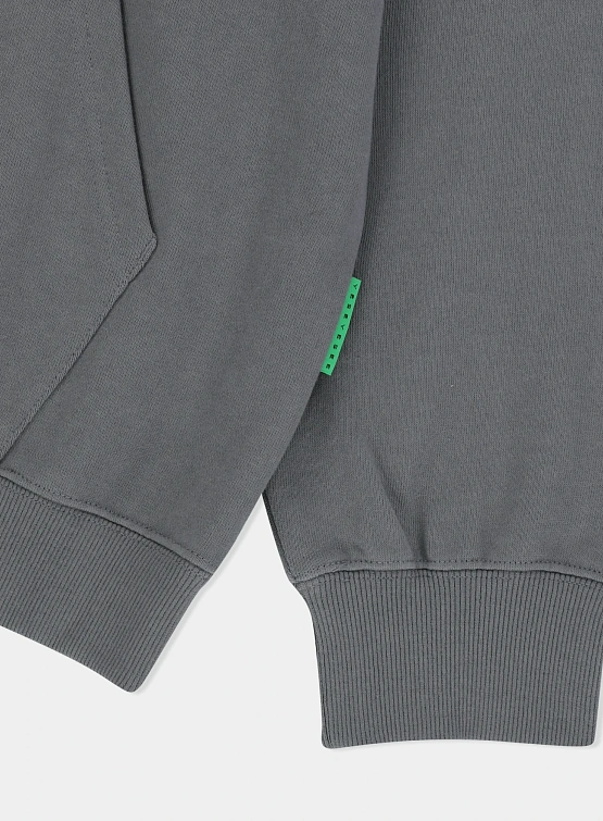 Худи YESEYESEE C-Logo Hoodie Dark Grey