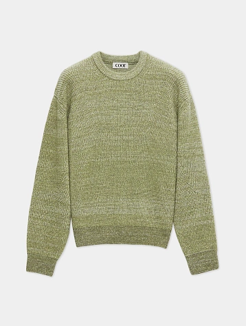 Свитер COOR Cashpop Tweed Lime Green