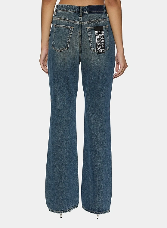 Женские Джинсы Ksubi Soho Slouch Sandstorm