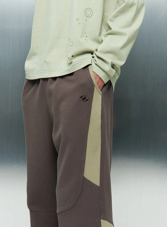 Брюки SAN SAN GEAR Oblique Sweatpants Ash Brown