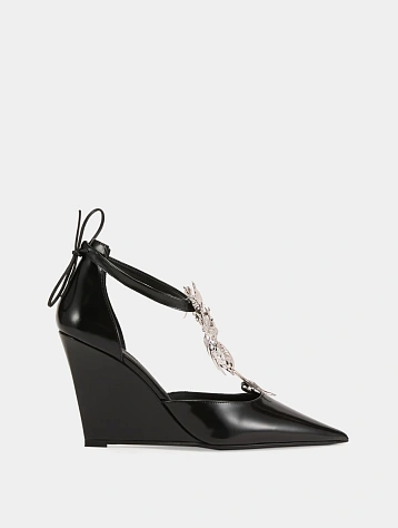 Женские туфли Coperni Dragon Wedge Pump Black