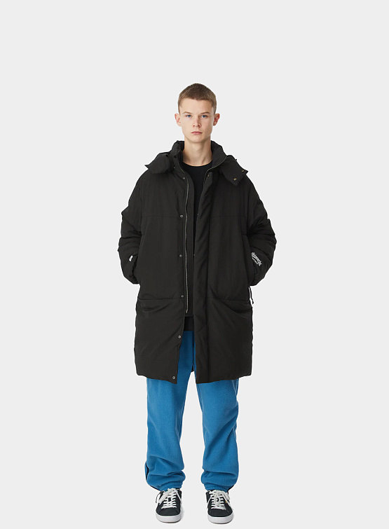 Парка thisisneverthat Monster Down Parka Black