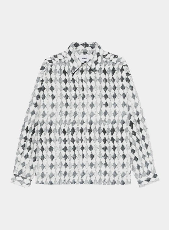 Рубашка BONSAI Rombi Botton Oversize Multi