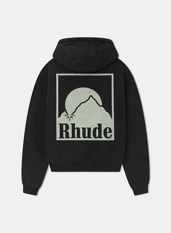 Худи RHUDE Moonlight Badge Vtg Black