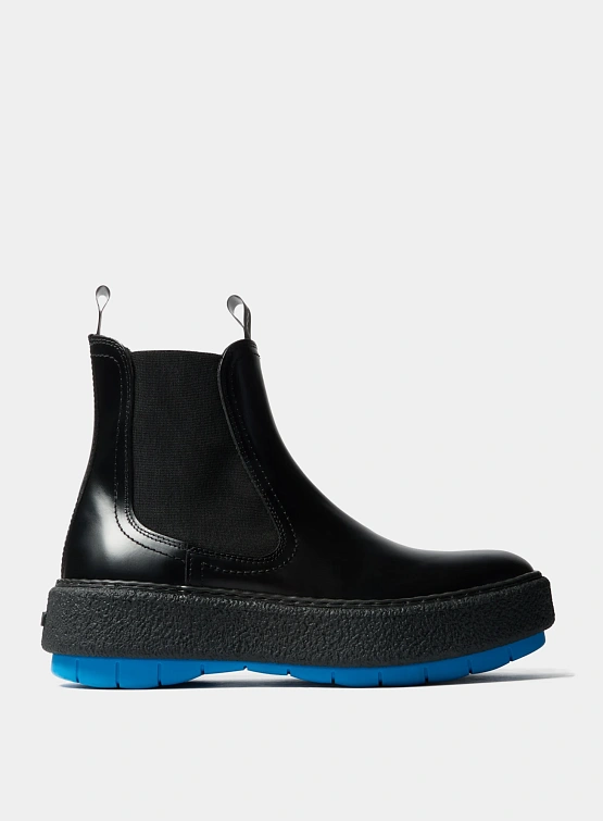 Челси Sunnei Cemento Chelsea Boot Black Blue