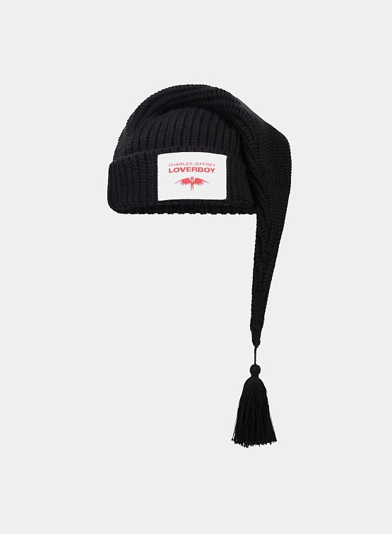 Шапка Charles Jeffrey Loverboy Sloppy Giuseppe Black