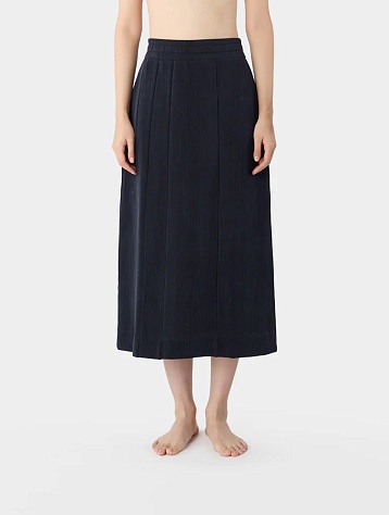 Женская юбка Sunnei Bonded Panel Skirt Dark Blue