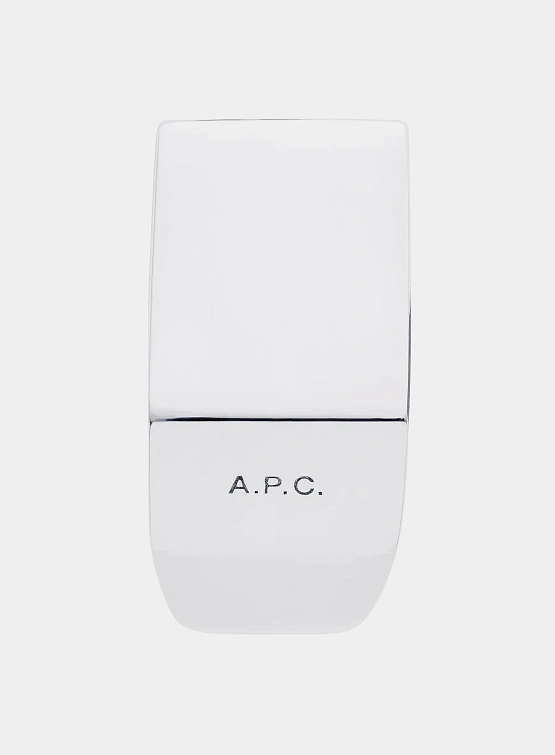 Кольцо A.P.C. Minimal Signet Ring Argent