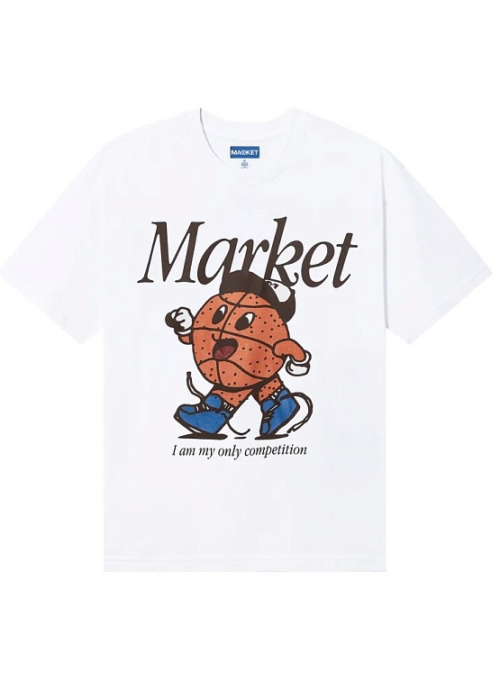 Футболка MARKET One On One White