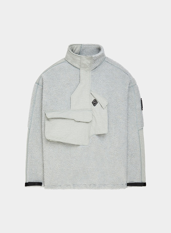 Толстовка A-COLD-WALL* Bonded Axis Fleece Light Grey