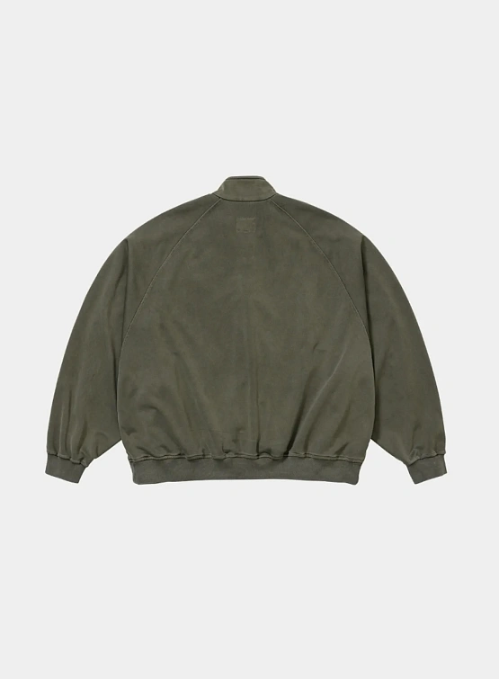 Толстовка AJOBYAJO Lace Trimming Raglan Track Khaki