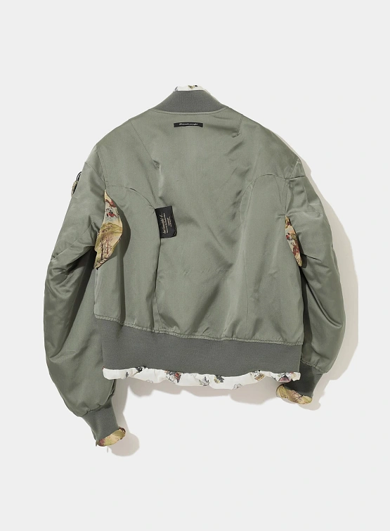 Женский бомбер UNDERCOVER Label Padded Khaki