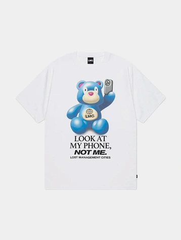 Футболка LMC 3D Bear Tee White