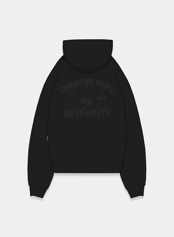 Худи RETERNITY Creative Dept Logo Black