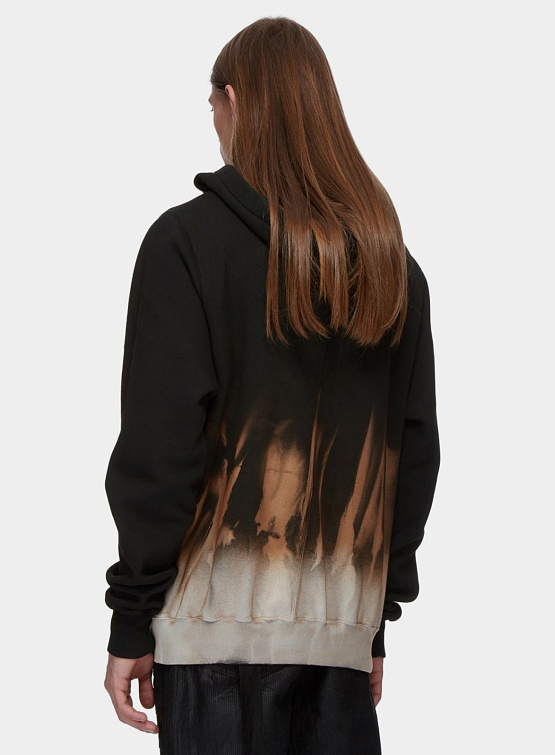 Худи RICK OWENS Drkshdw Oversized Hoodie Black/Terra