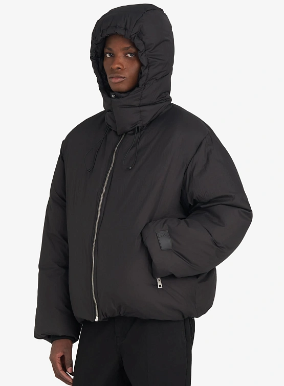 Пуховик Études Boxy Down Jacket Black