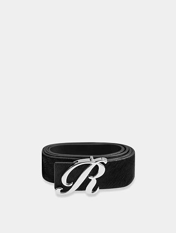 Ремень RETERNITY Pony Fur Belt Black