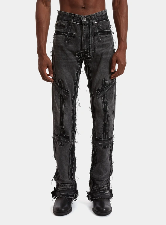 Джинсы WHO DECIDES WAR Exposure Coal