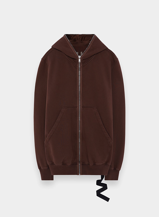 Зип-худи RICK OWENS Drkshdw Jumbo Gimp Terra