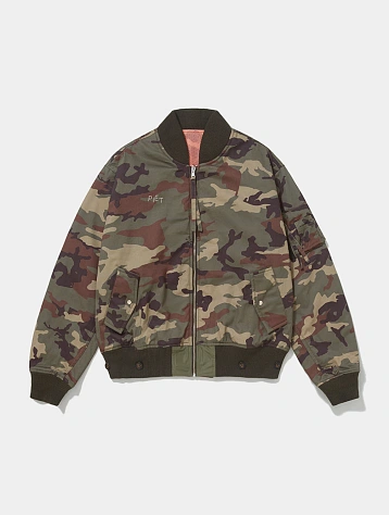 Двусторонний бомбер PIET Double Face Camo