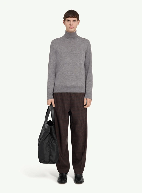 Свитер MM6 Maison Margiela Elbow Patch Grey Melange