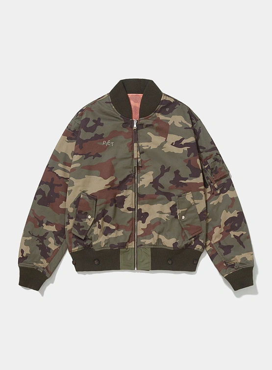 Двусторонний бомбер PIET Double Face Camo