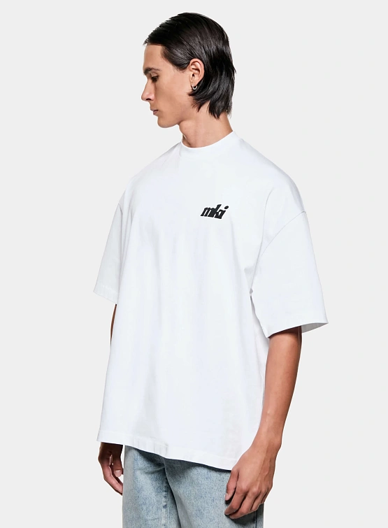 Футболка MKI MIYUKI ZOKU Stamp White