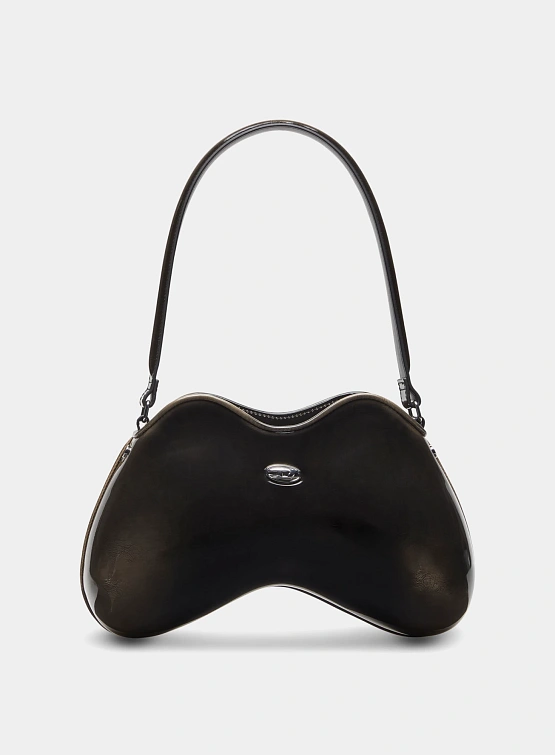 Женская сумка Diesel Double-D Shoulder Black/Anthracite