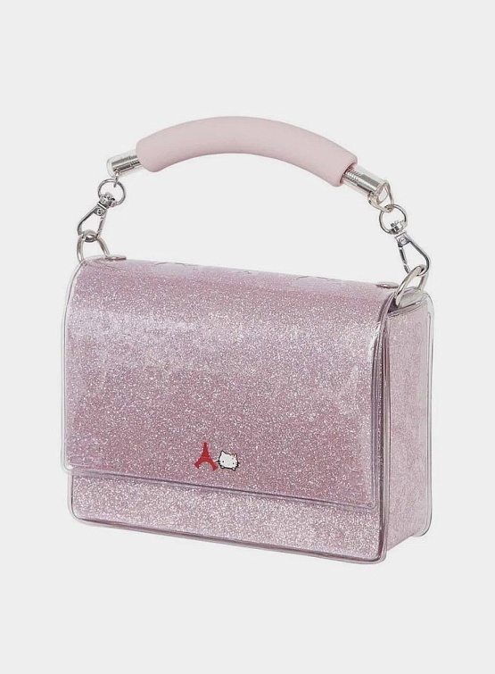 Сумка nana-nana A6 Glitter Pvc Bag Pink