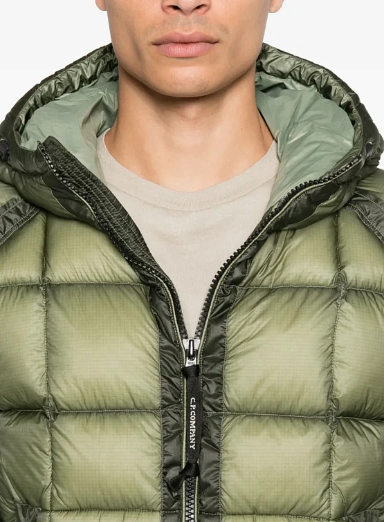 Пуховик C.P. Company D.D. Shell Hooded Seagrass